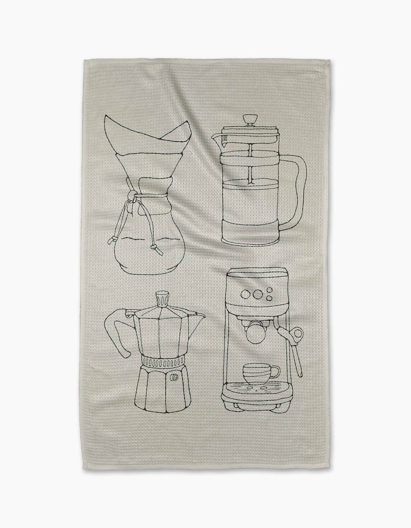 Geometry - Coffee House Tea Towel