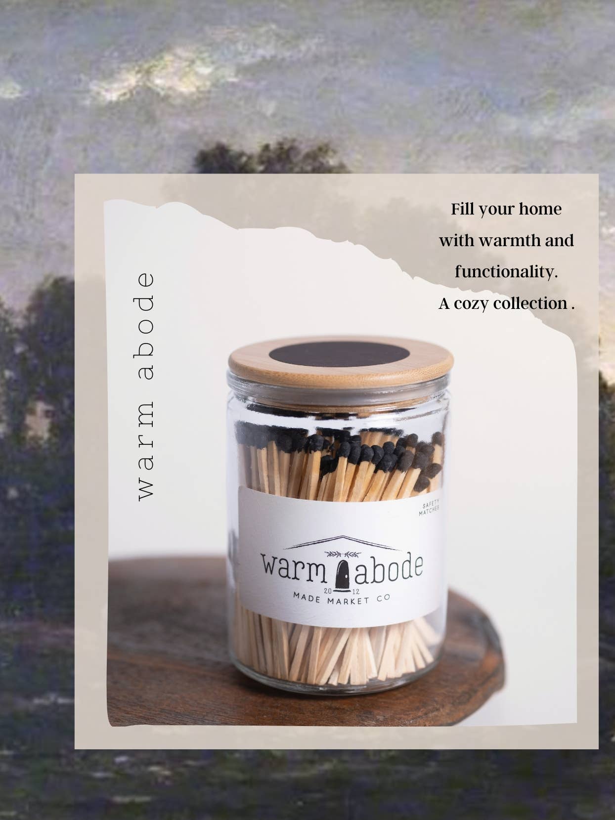 Made Market Co. - Warm Abode Black Matches
