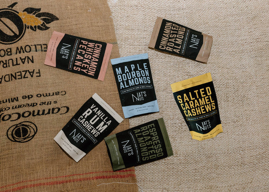 Maple Bourbon Almonds