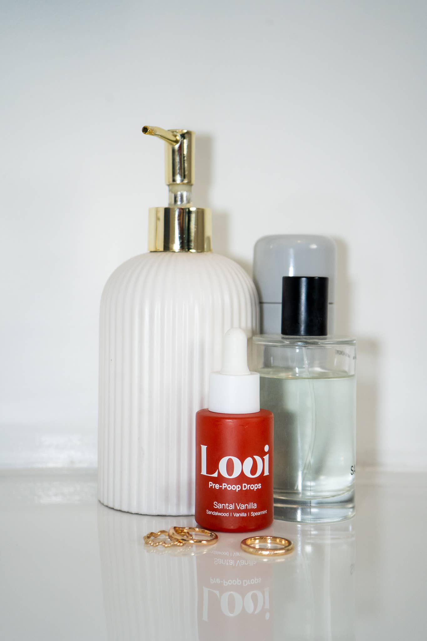 Loui Pre-Poop Toilet Drops — Santal Vanilla