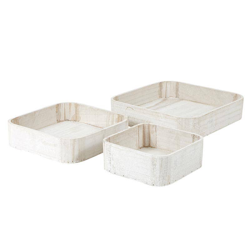 SMALL Wooden Tray - Square
