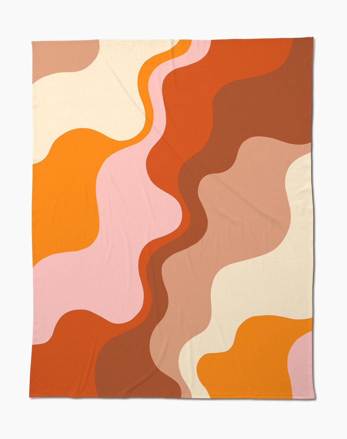 Geometry - Sunset Waves Butter Blanket: Medium - 50" x 60"