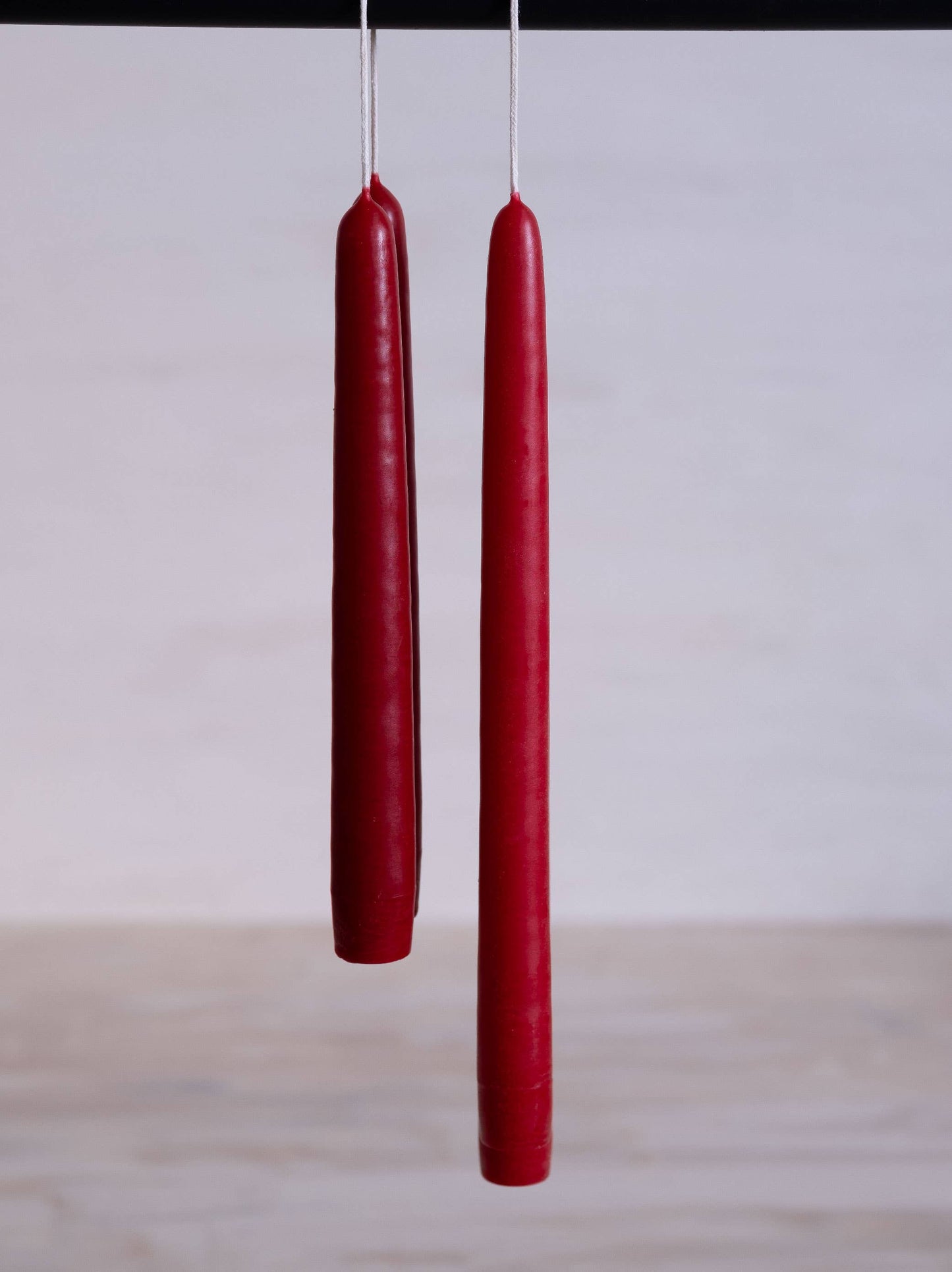 Tapered Candles - Fiery: 8"