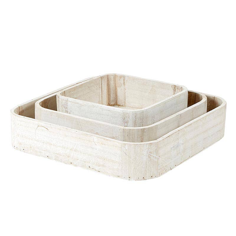 SMALL Wooden Tray - Square
