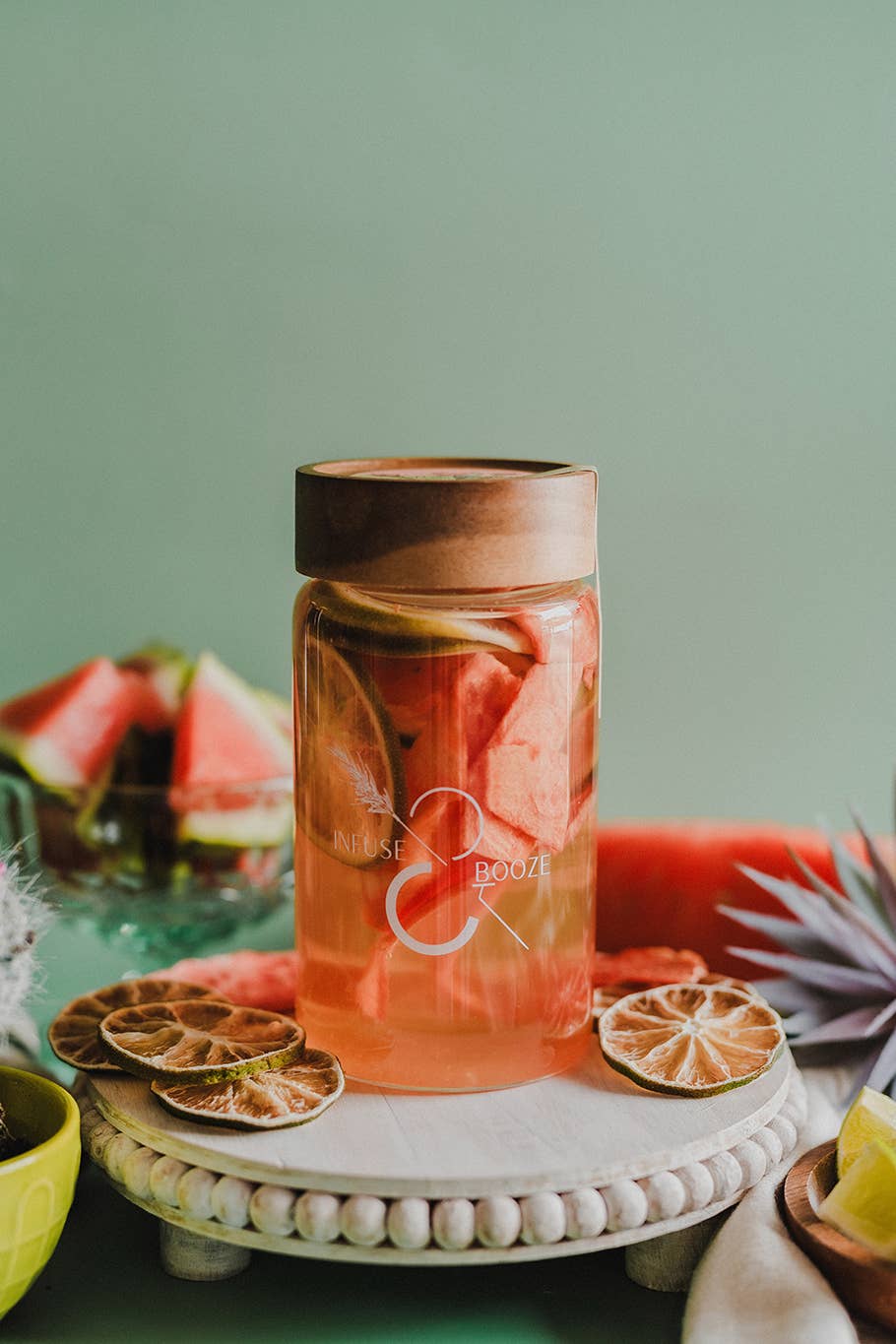 Infuse & Booze - Cactus Cooler: 16 oz. Jar (Makes 8-10 Cocktails)