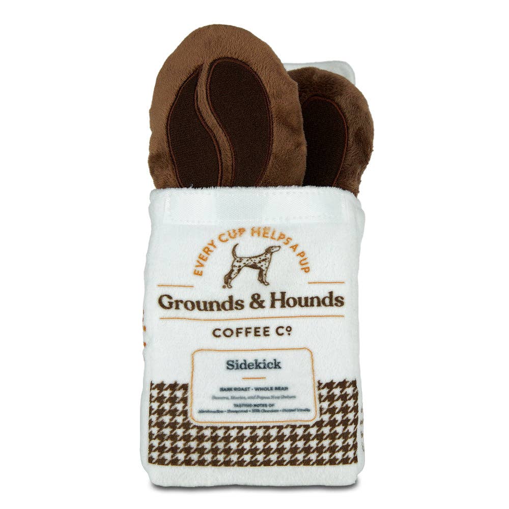 Grounds & Hounds Coffee Co. - Pupper Pouch Dog Toy