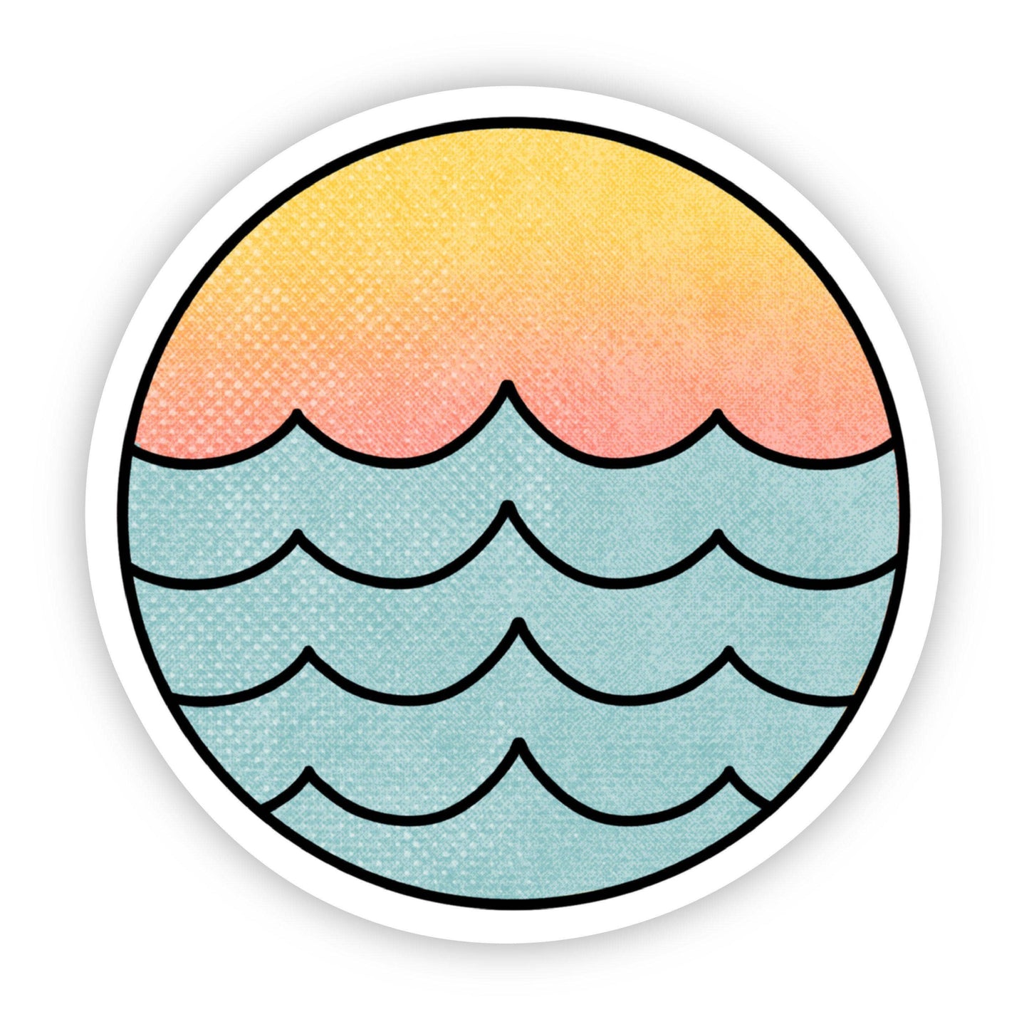 Big Moods - Pisces Water Element Zodiac Sticker