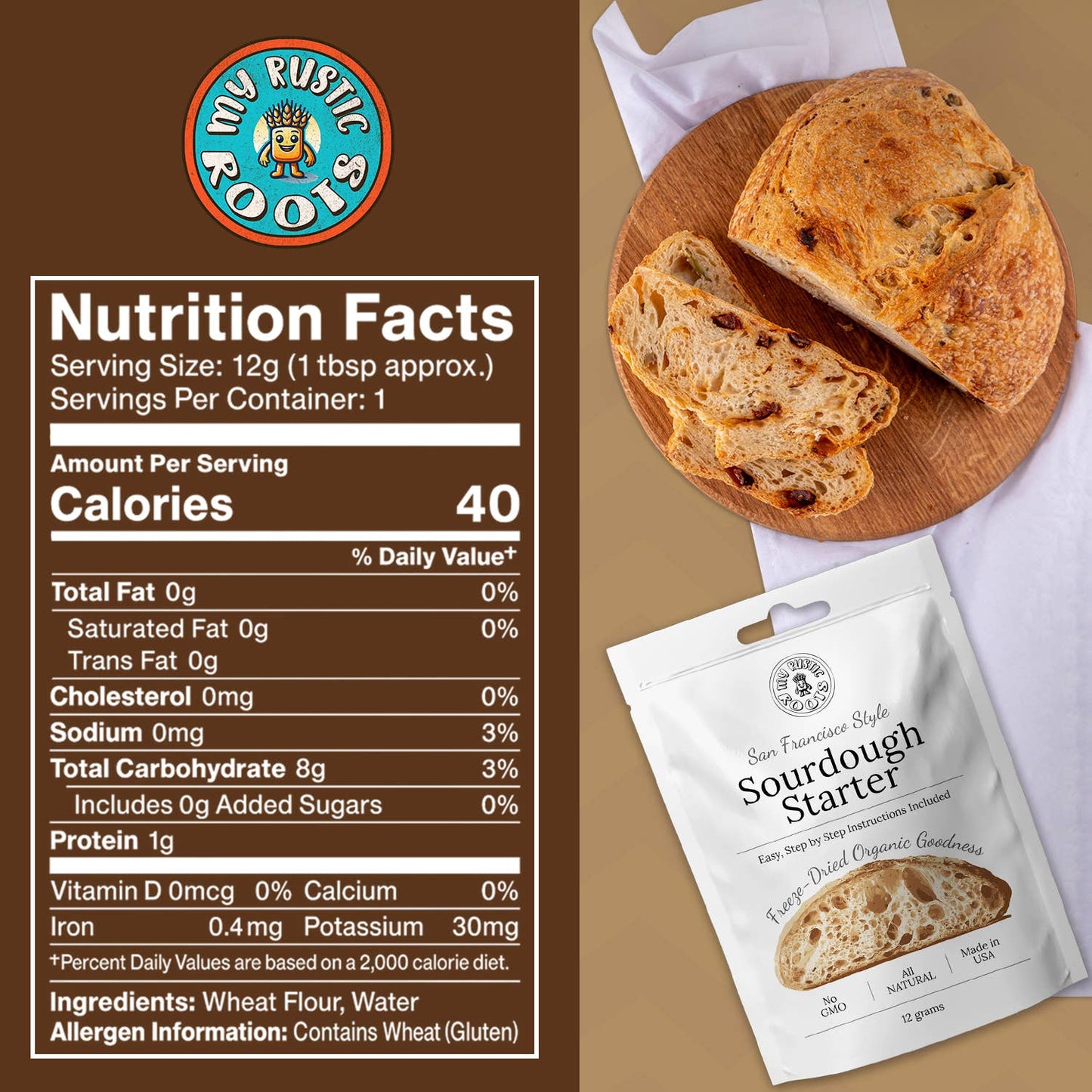 Original Sourdough Starter Culture - Bestseller