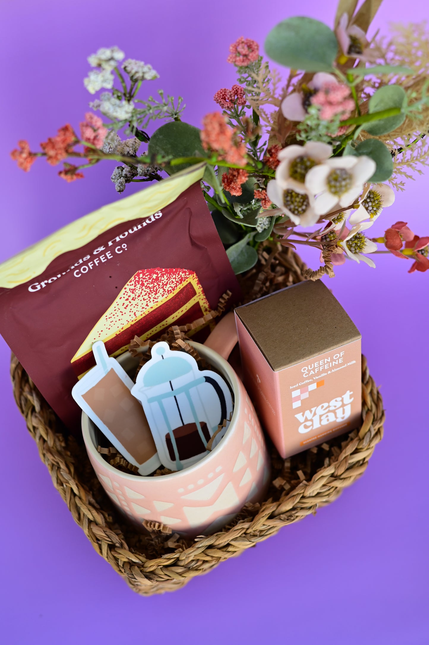 Pretty in Pink Gift Basket
