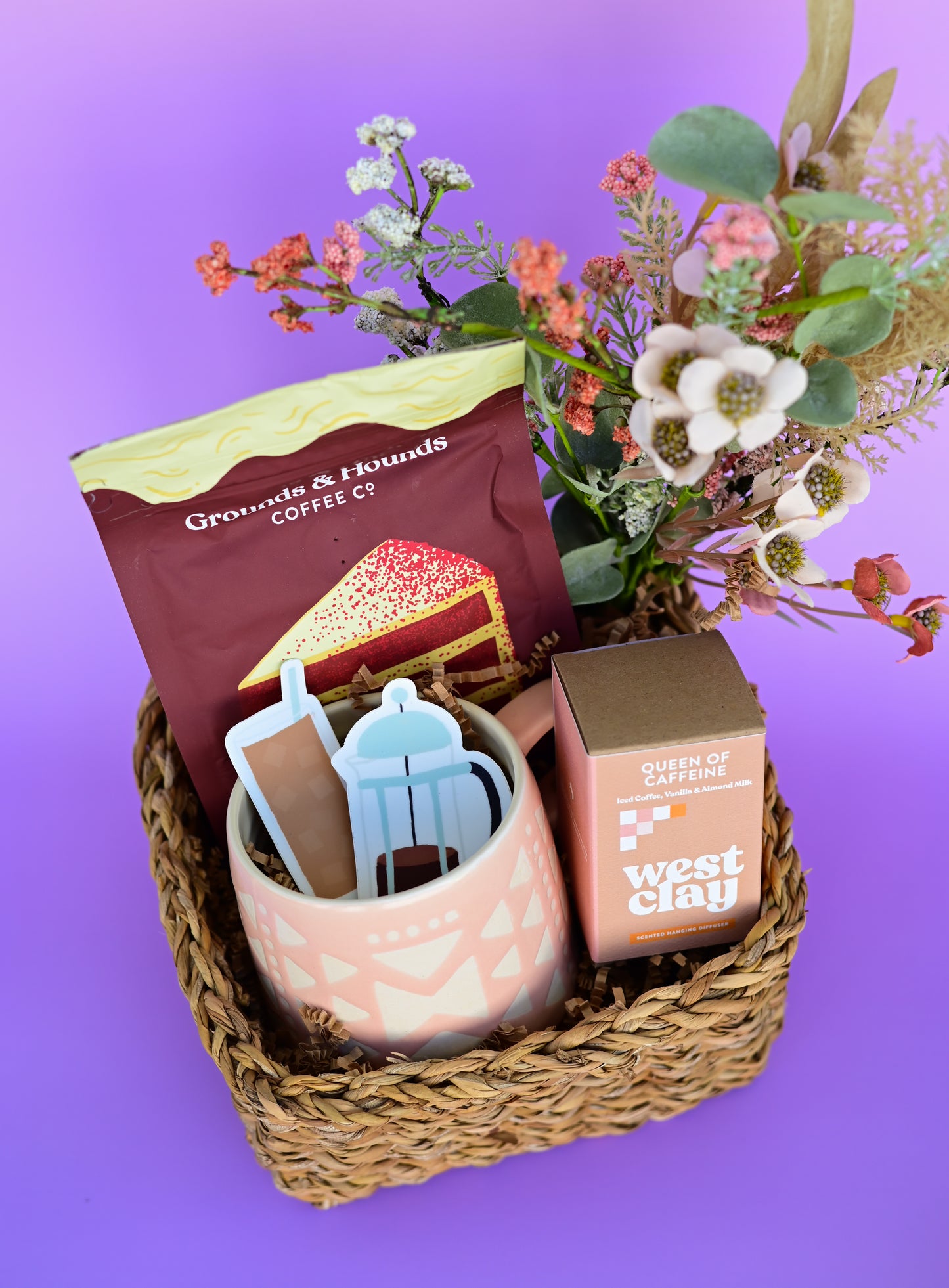 Pretty in Pink Gift Basket