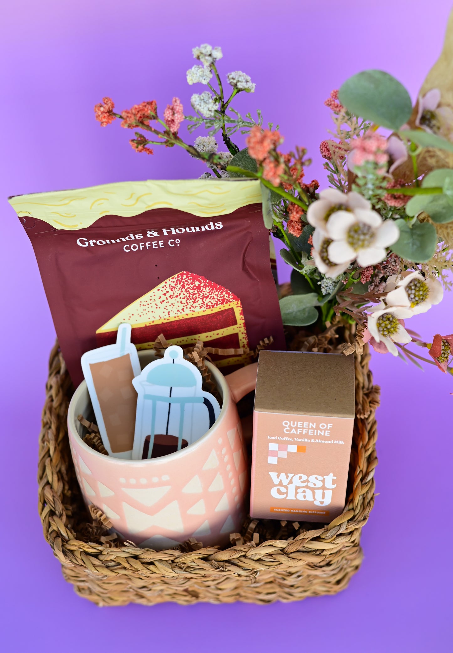 Pretty in Pink Gift Basket