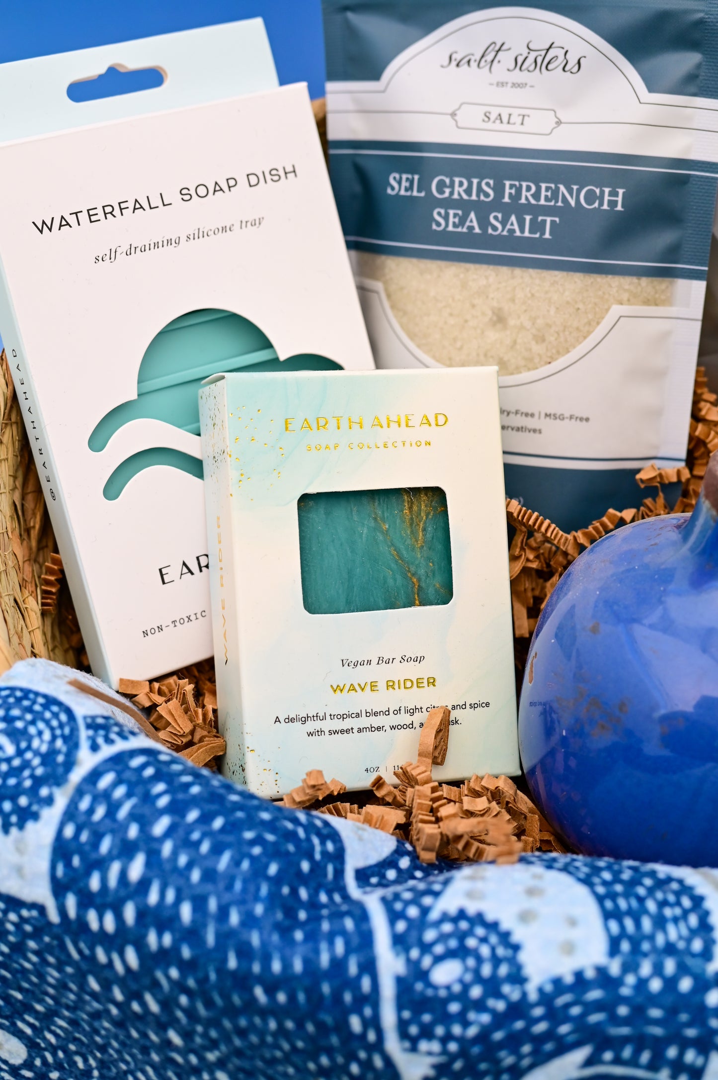 Feeling Blue Gift Basket