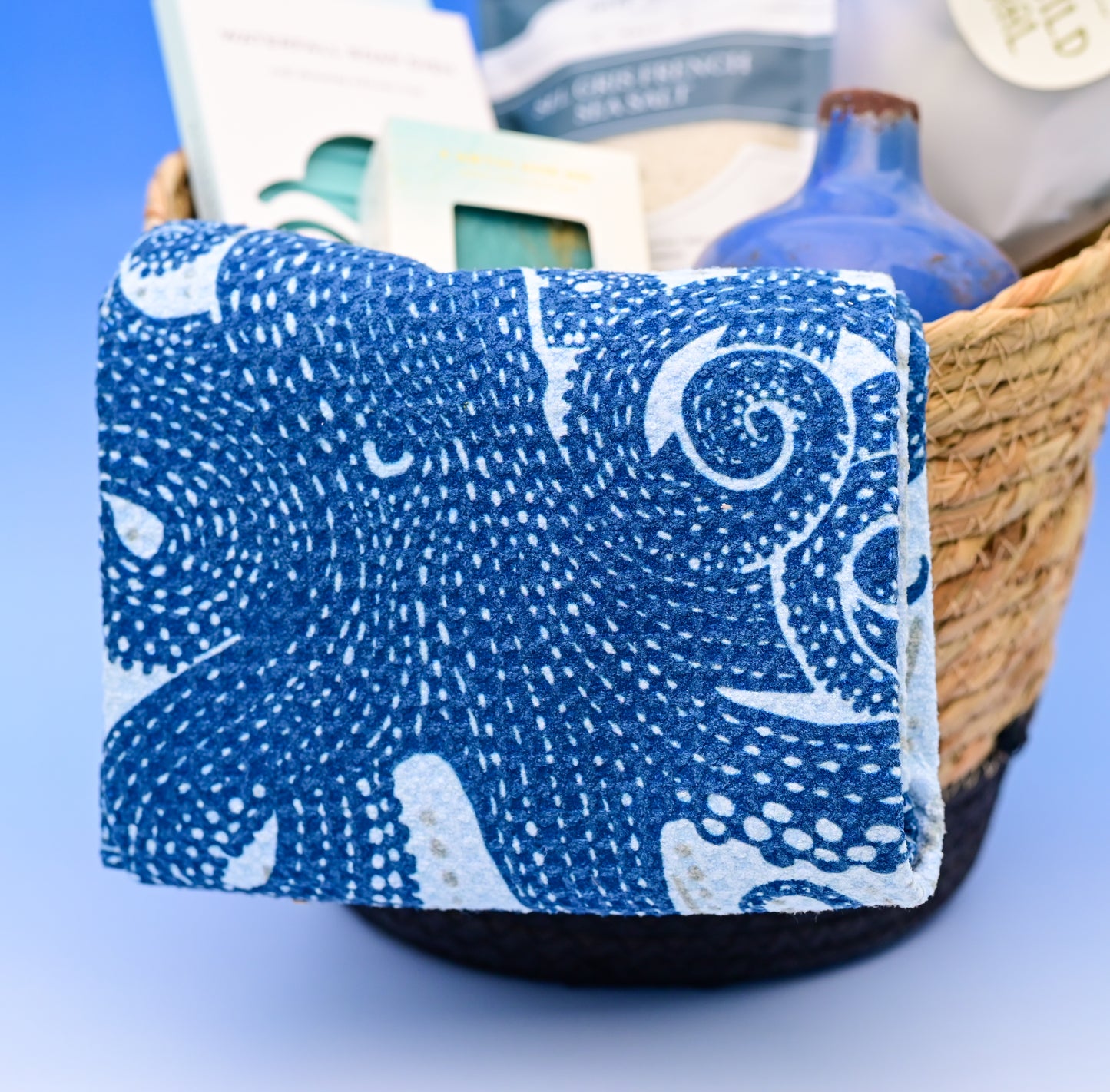 Feeling Blue Gift Basket