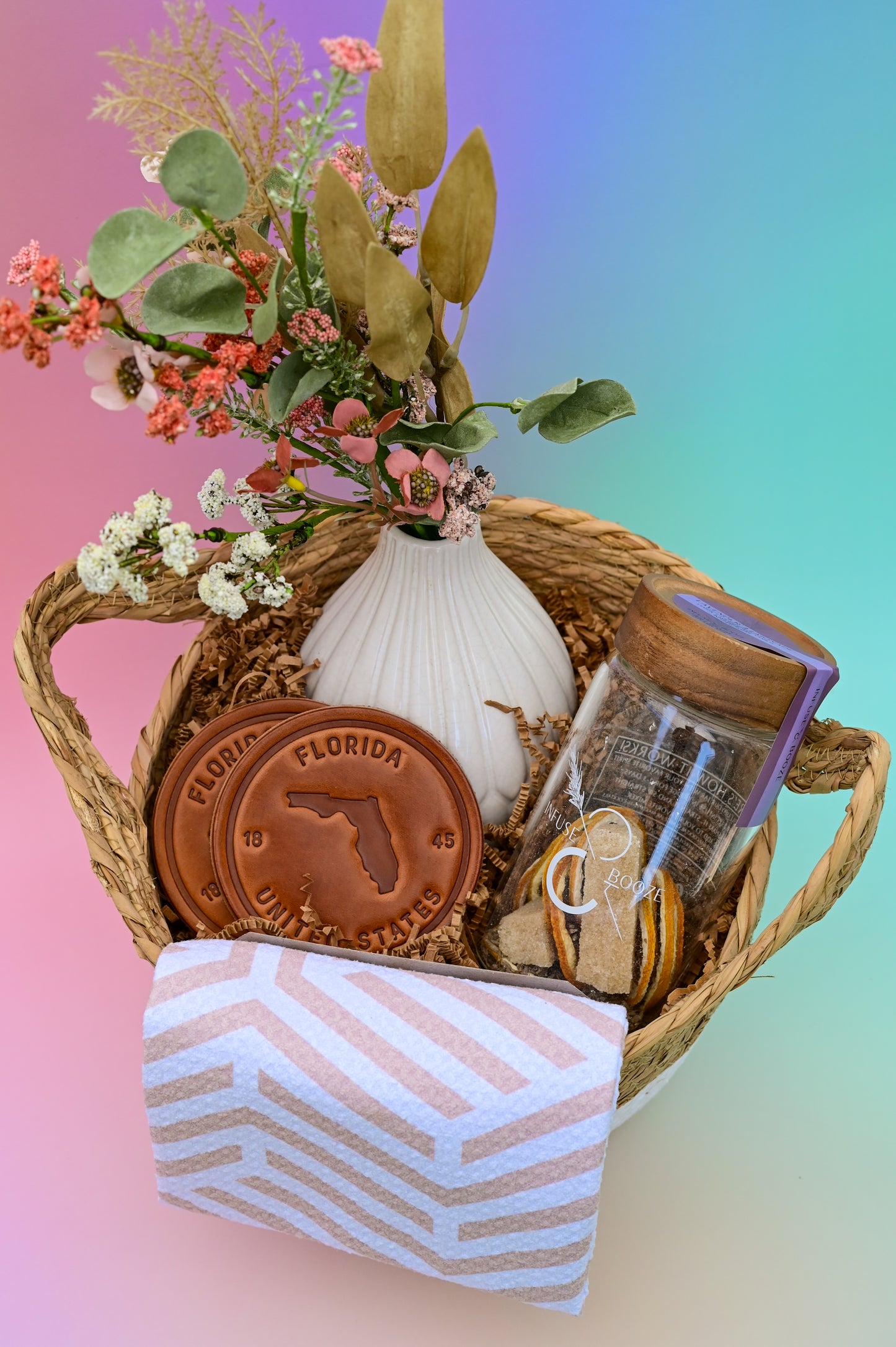 Florida Flora Basket