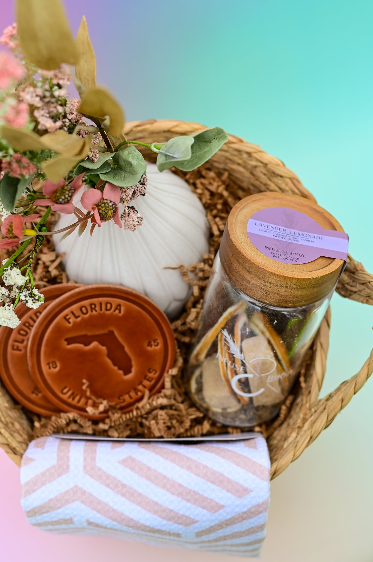 Florida Flora Basket