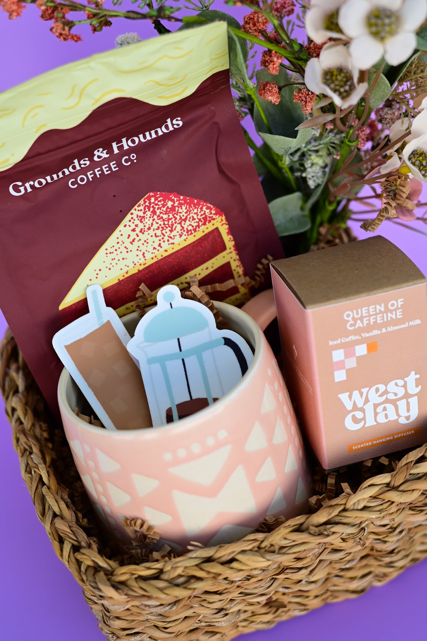 Pretty in Pink Gift Basket