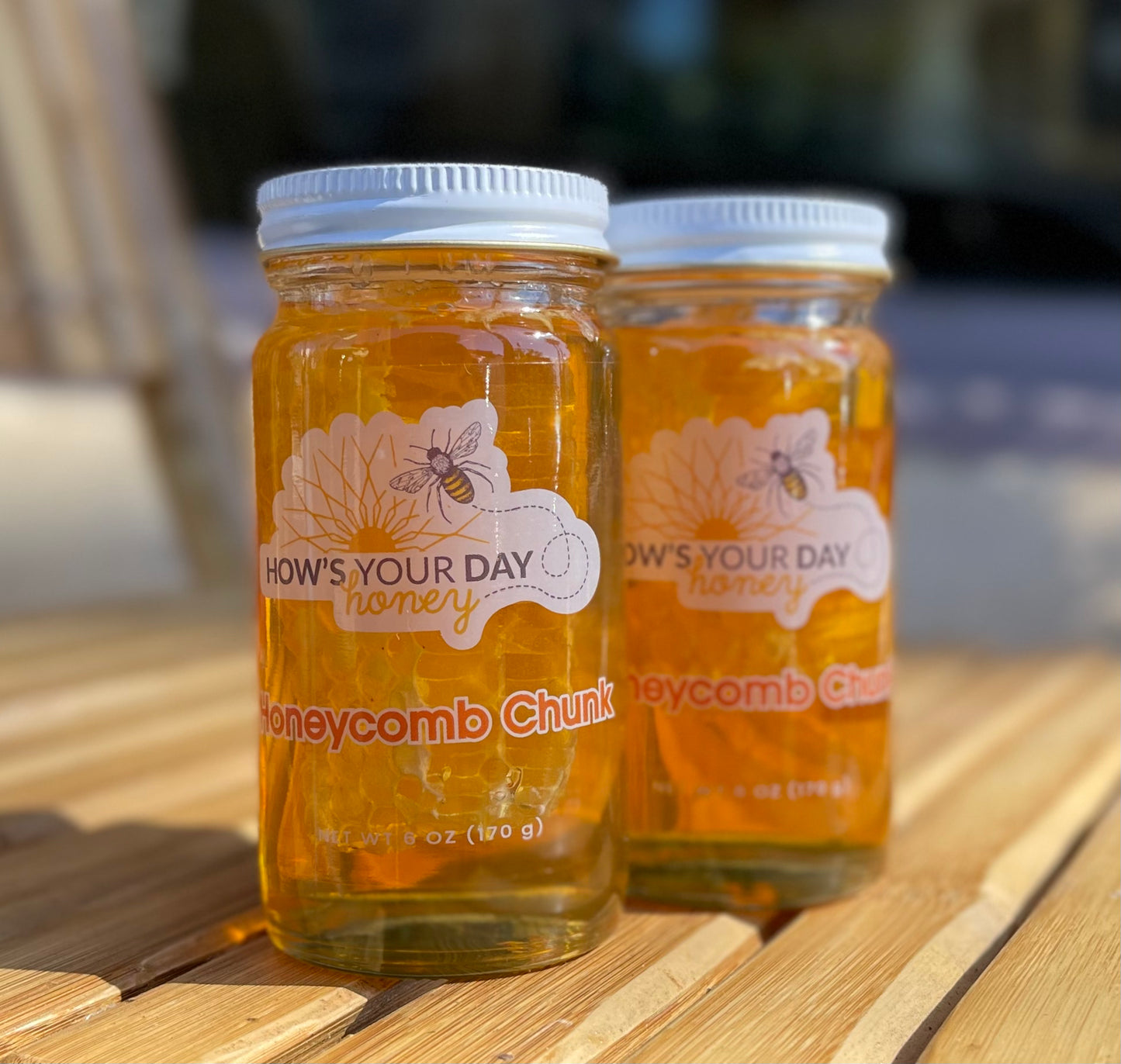 Honeycomb Jar of Honey 6oz