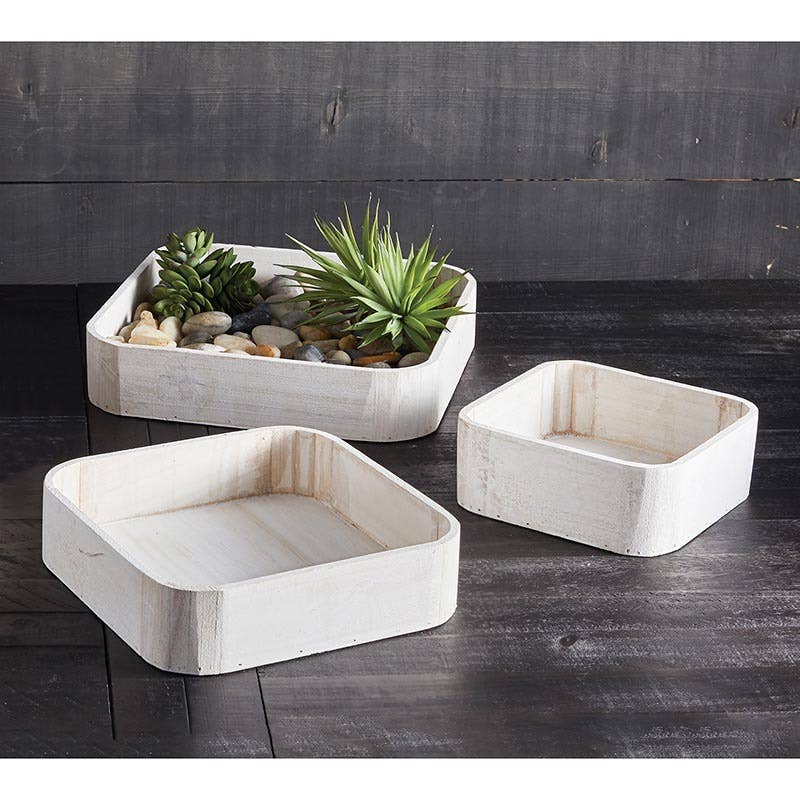 SMALL Wooden Tray - Square
