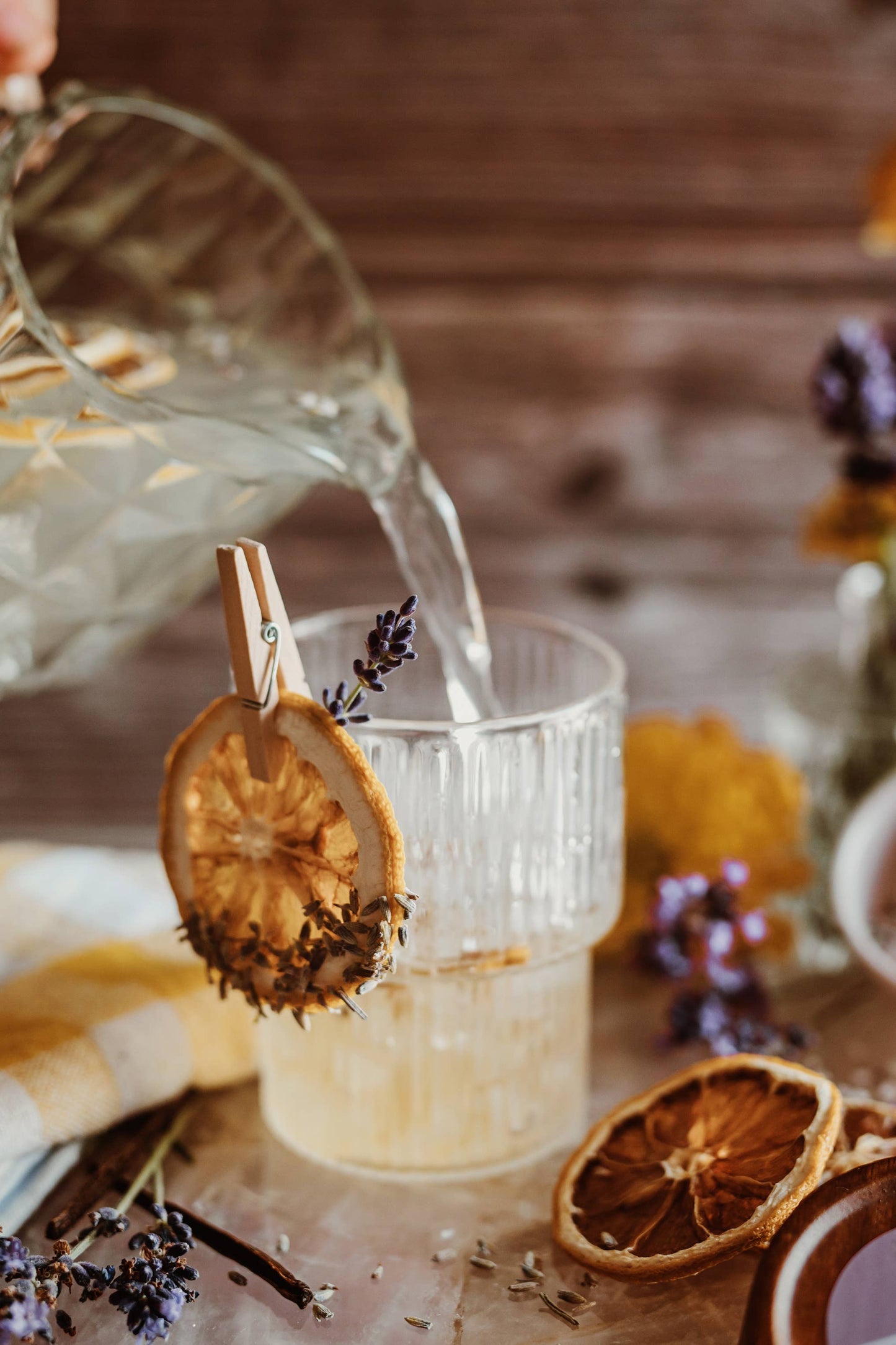 Infuse & Booze - Lavender Lemonade: 16 oz. jar (makes 8-10 cocktails)