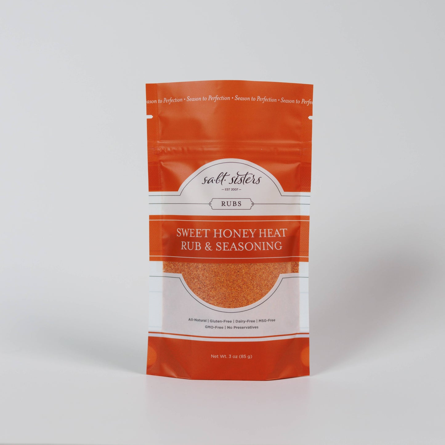 s.a.l.t. sisters (salt sisters) - Rub & Seasoning Mix - Sweet Honey Heat - 3 oz