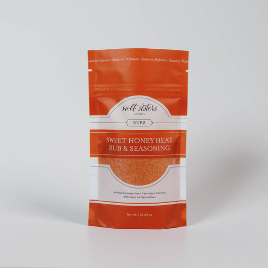 s.a.l.t. sisters (salt sisters) - Rub & Seasoning Mix - Sweet Honey Heat - 3 oz