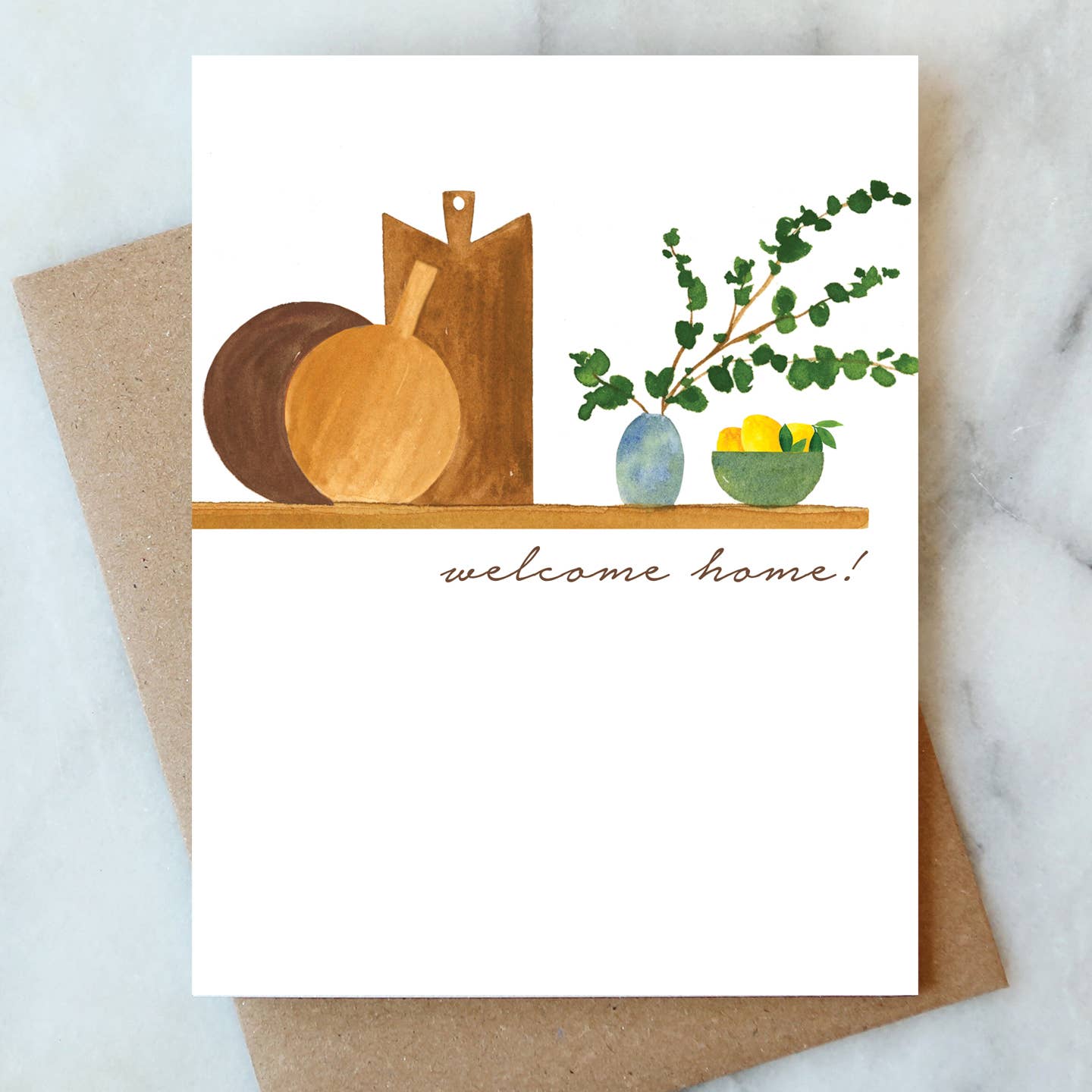 Abigail Jayne Design - Welcome Home Greeting Card | Housewarming Card