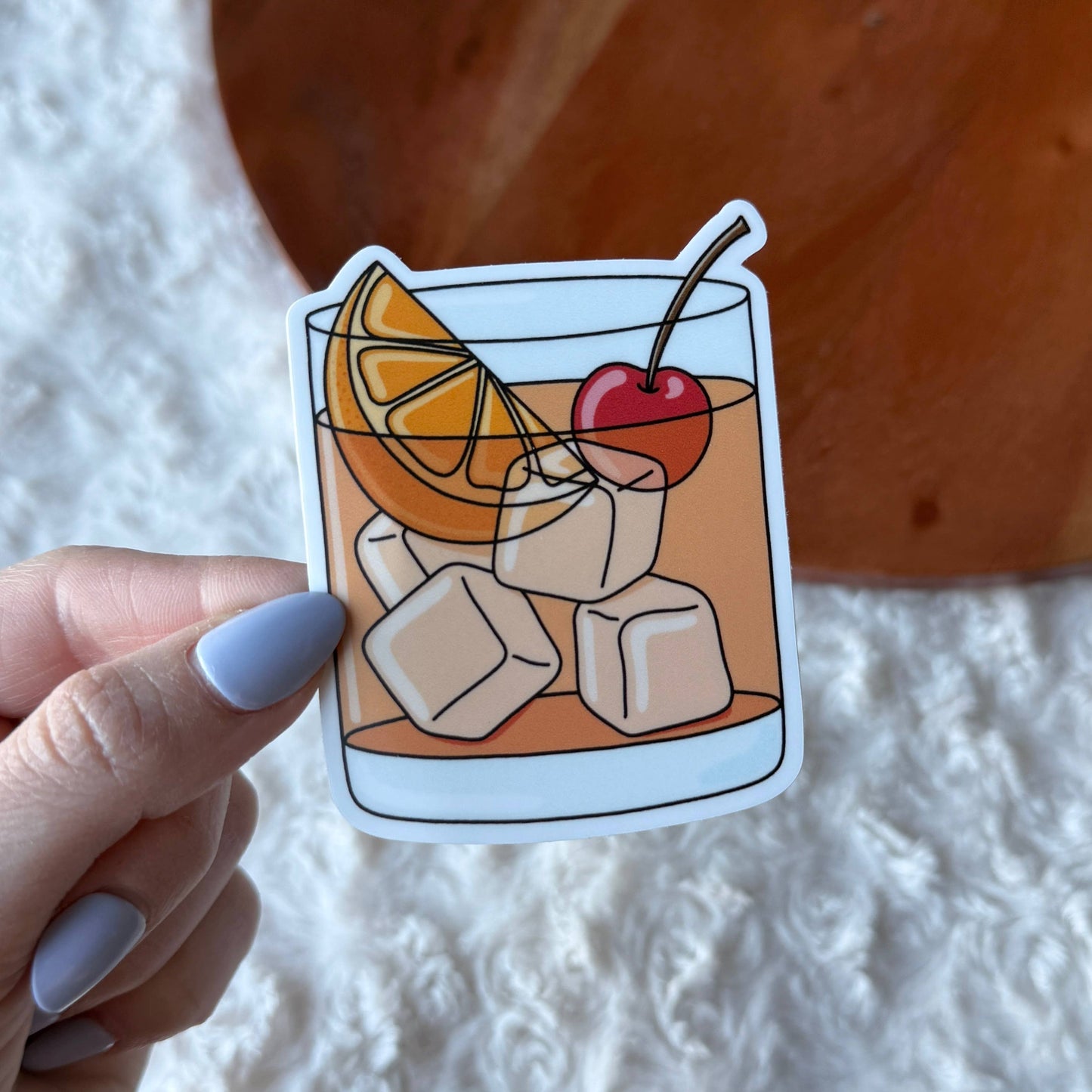 Old Fashioned Cocktail Sticker