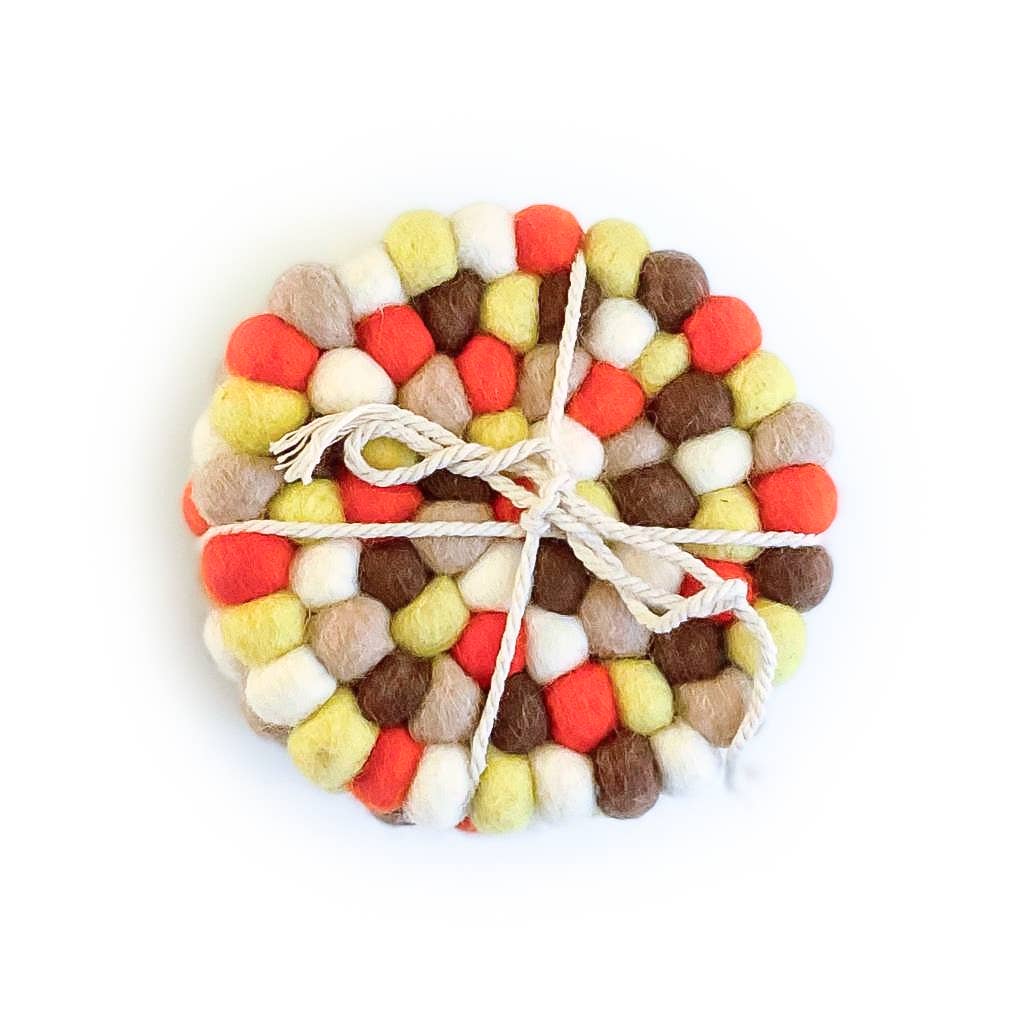 Friendsheep - Thankful Eco Coasters and Trivets: Set of 4 - Eco Coasters