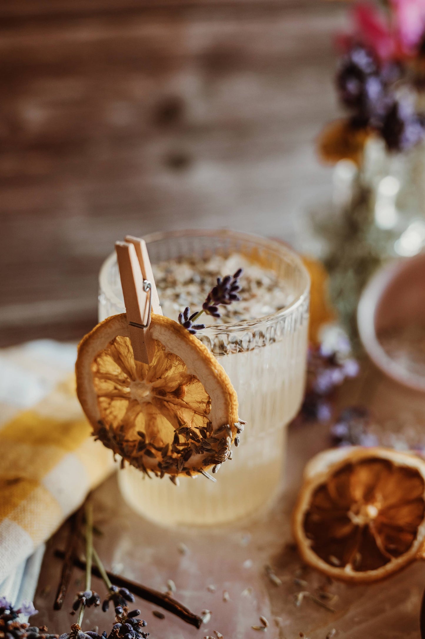 Infuse & Booze - Lavender Lemonade: 16 oz. jar (makes 8-10 cocktails)