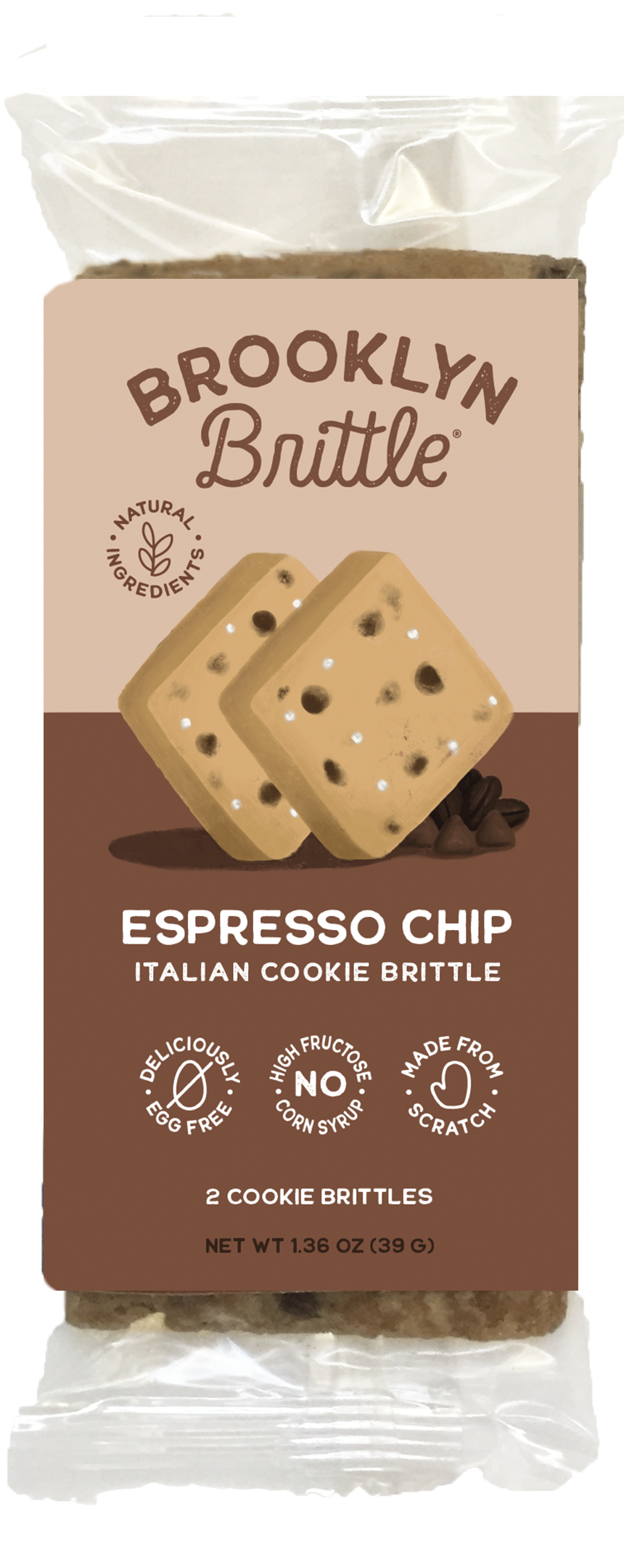 Brooklyn Brittle - Espresso Chip Snack Pack