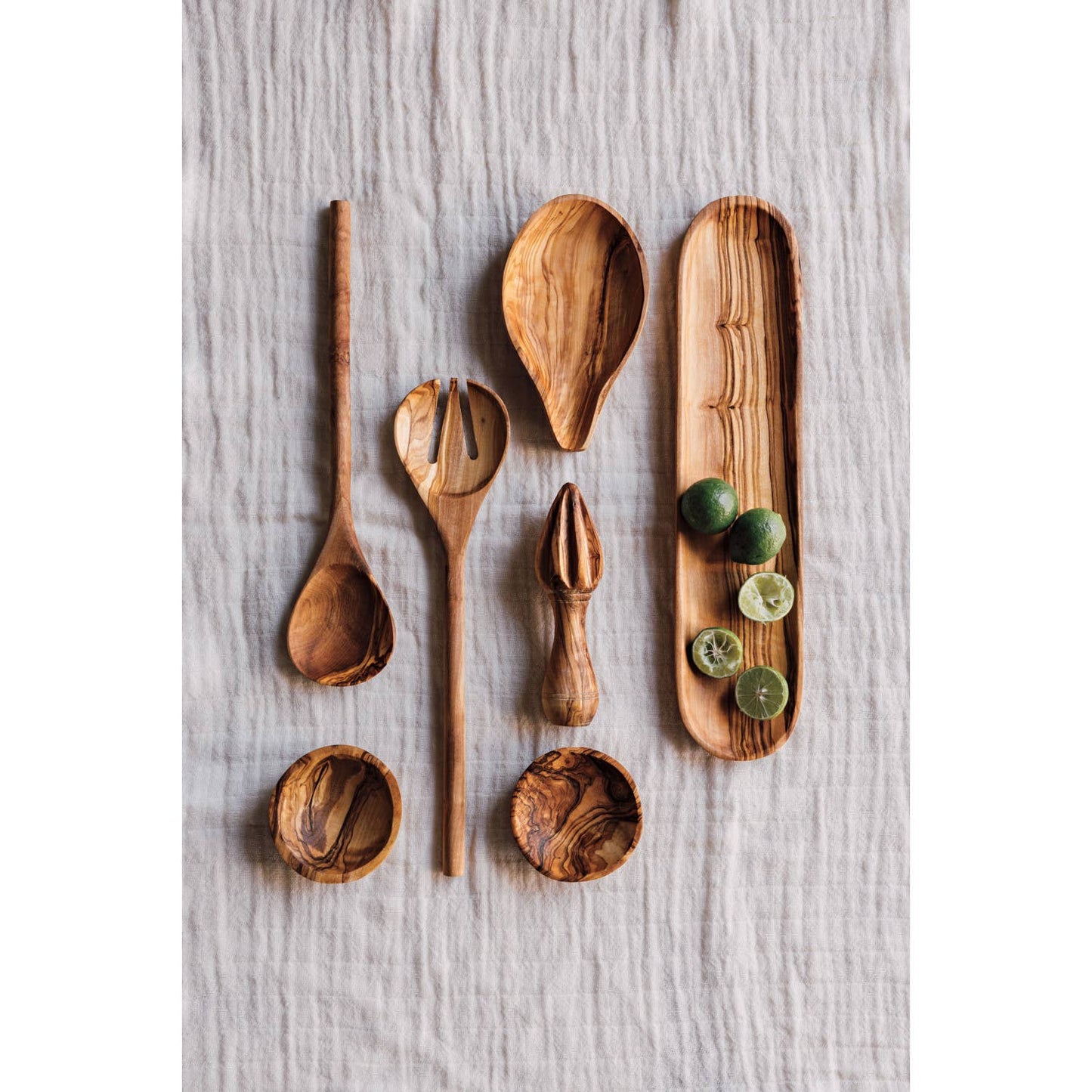 Olive Wood Pinch Bowl