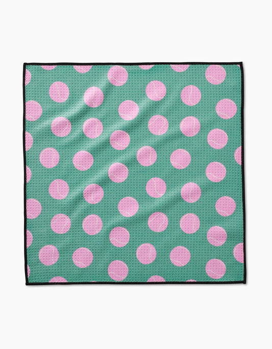 Geometry - Pink Ball Paw Towel