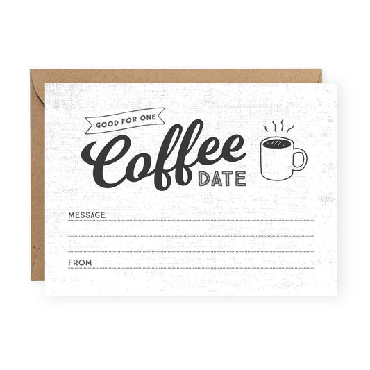 The Anastasia Co - Coffee Date Greeting Card