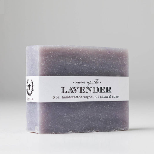 Lavender : Bath Soap ( vegan handcrafted natural )