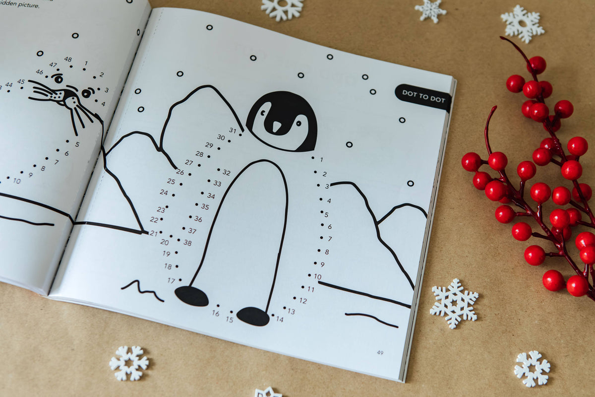 Christmas Activities: A Holiday Activity Book for Kids
