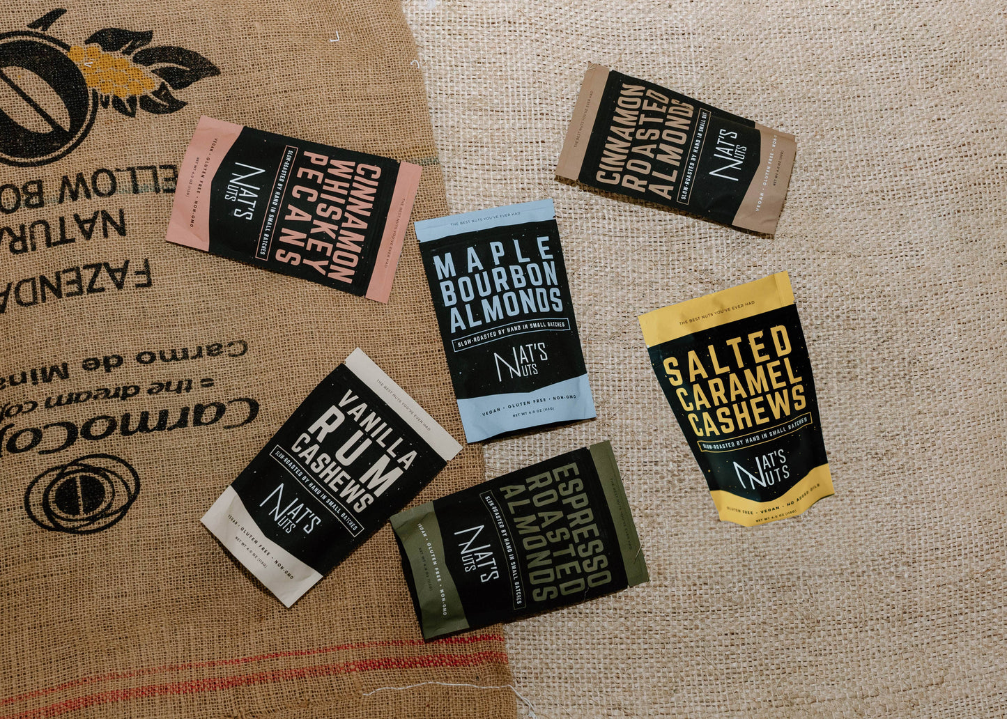 Maple Bourbon Almonds