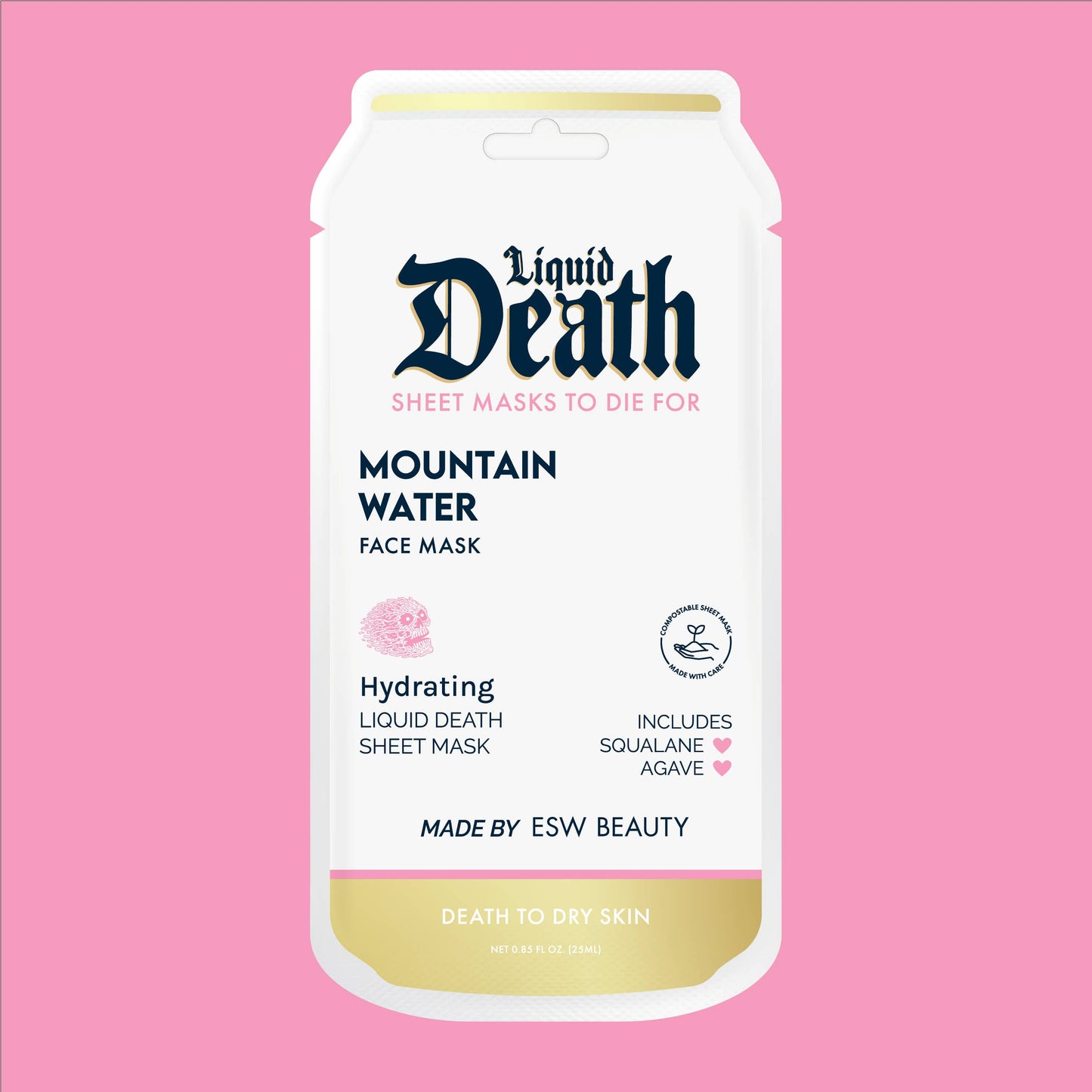 Liquid Death Face Mask Box Set