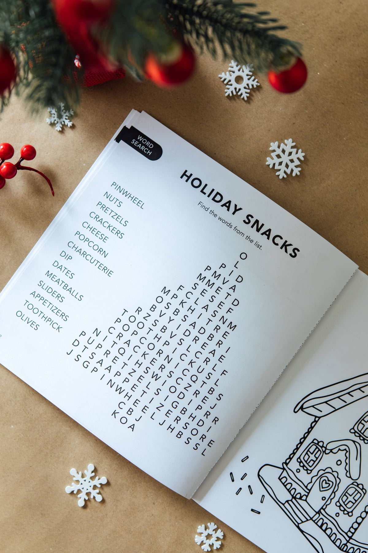 Christmas Activities: A Holiday Activity Book for Kids