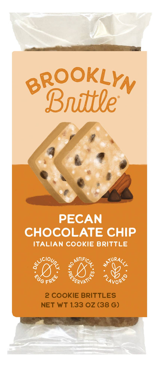 Brooklyn Brittle - Pecan Chocolate Chip Snack Pack