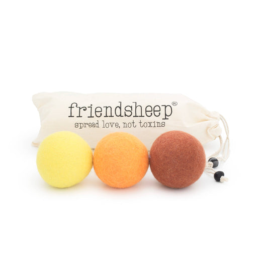 Friendsheep - Gold (Yellow) Trio - Set of 3: With Bag