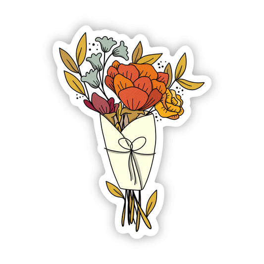 Big Moods - Fall Bouquet of Flowers Sticker