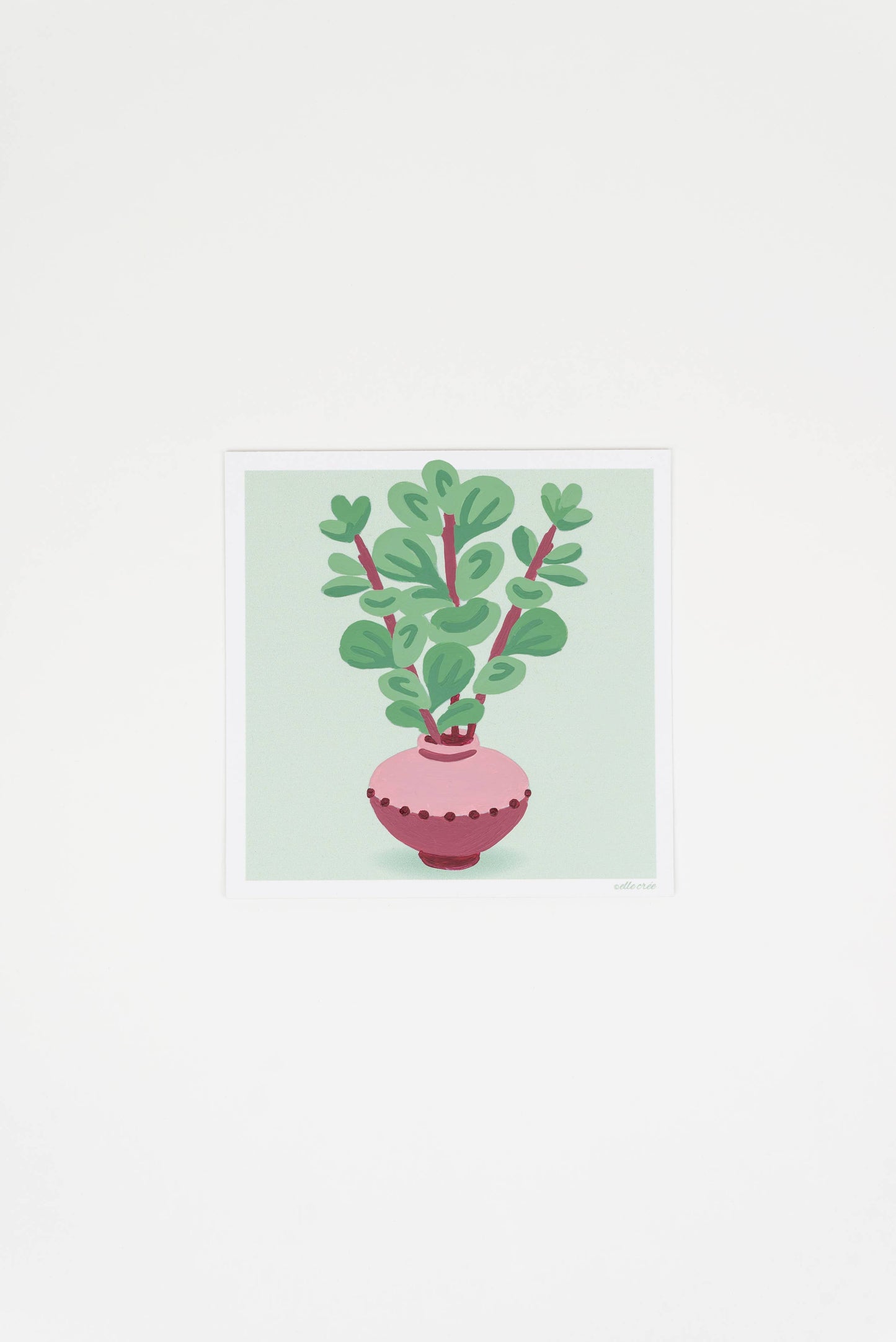 Elle Crée (She Creates) - Succulent Stems MINI Paint-by-Number Kit