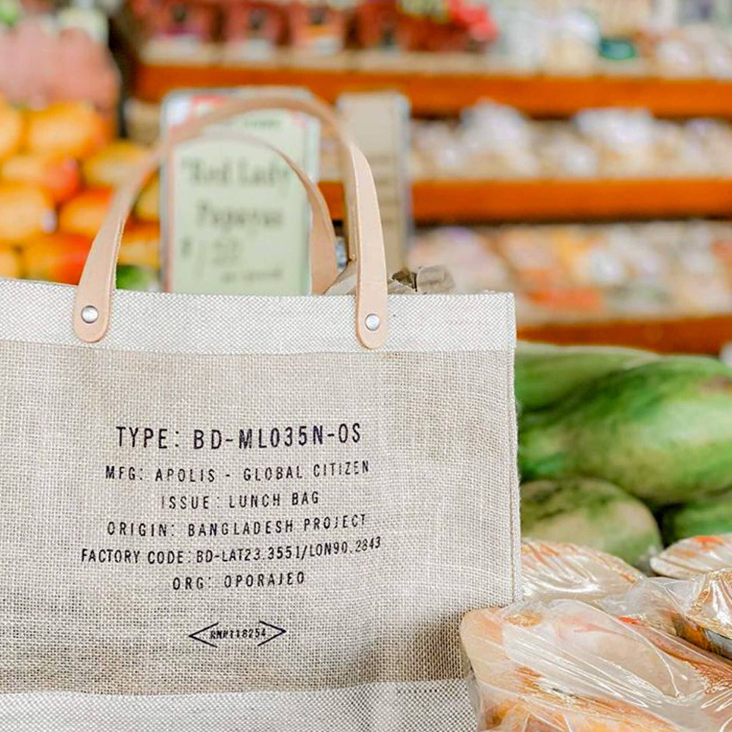 Apolis Market Tote - Sarasota Florida USA