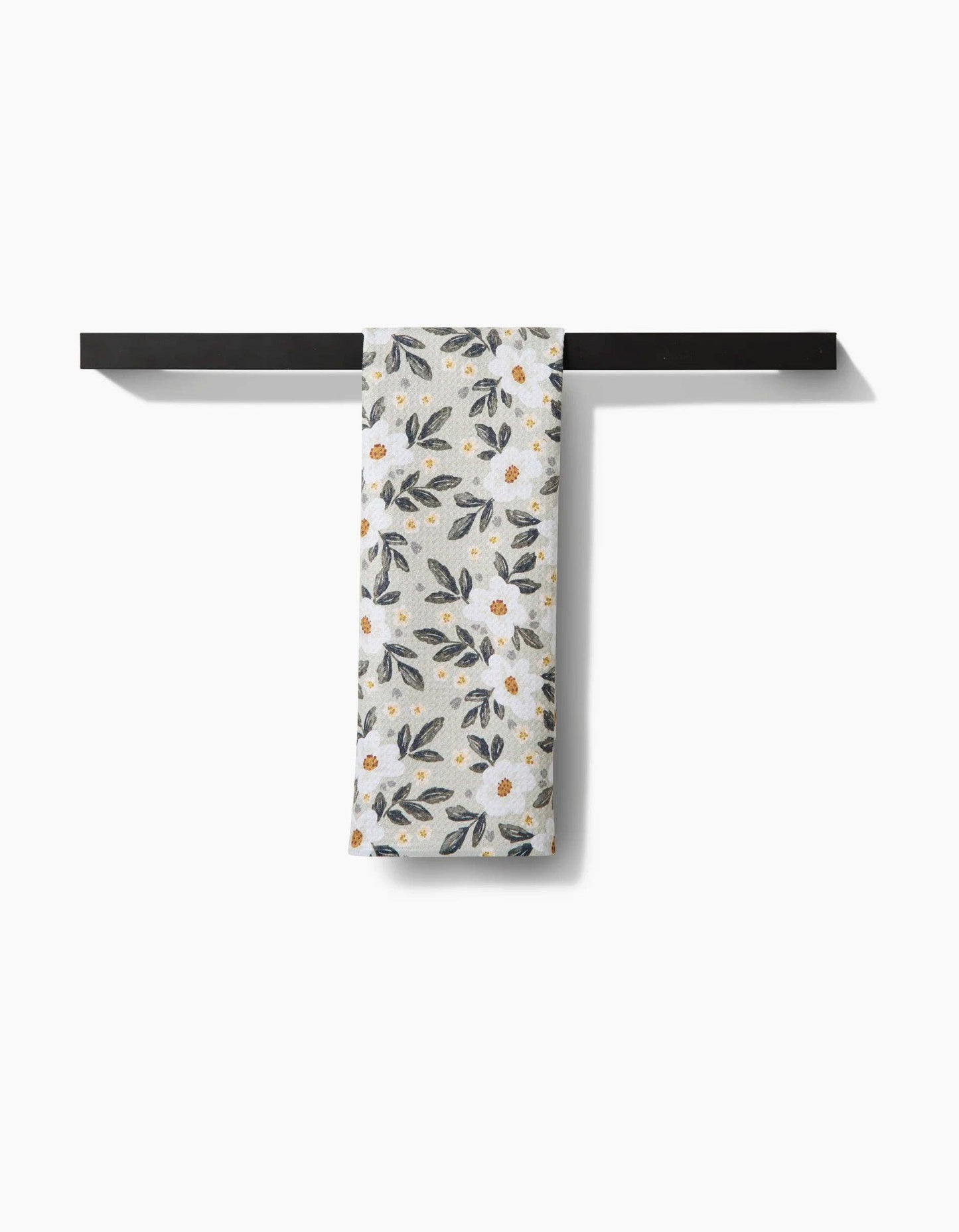 Geometry - Painted Spring Flowers Tea Towel