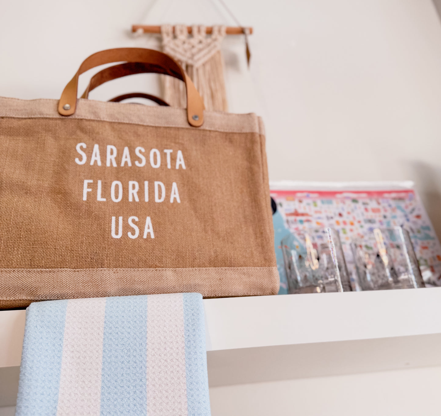 Apolis Market Tote - Sarasota Florida USA