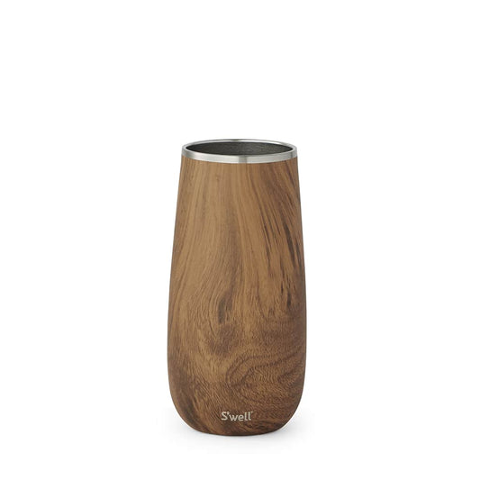 S'well - Champagne Flute - Teakwood: 6oz