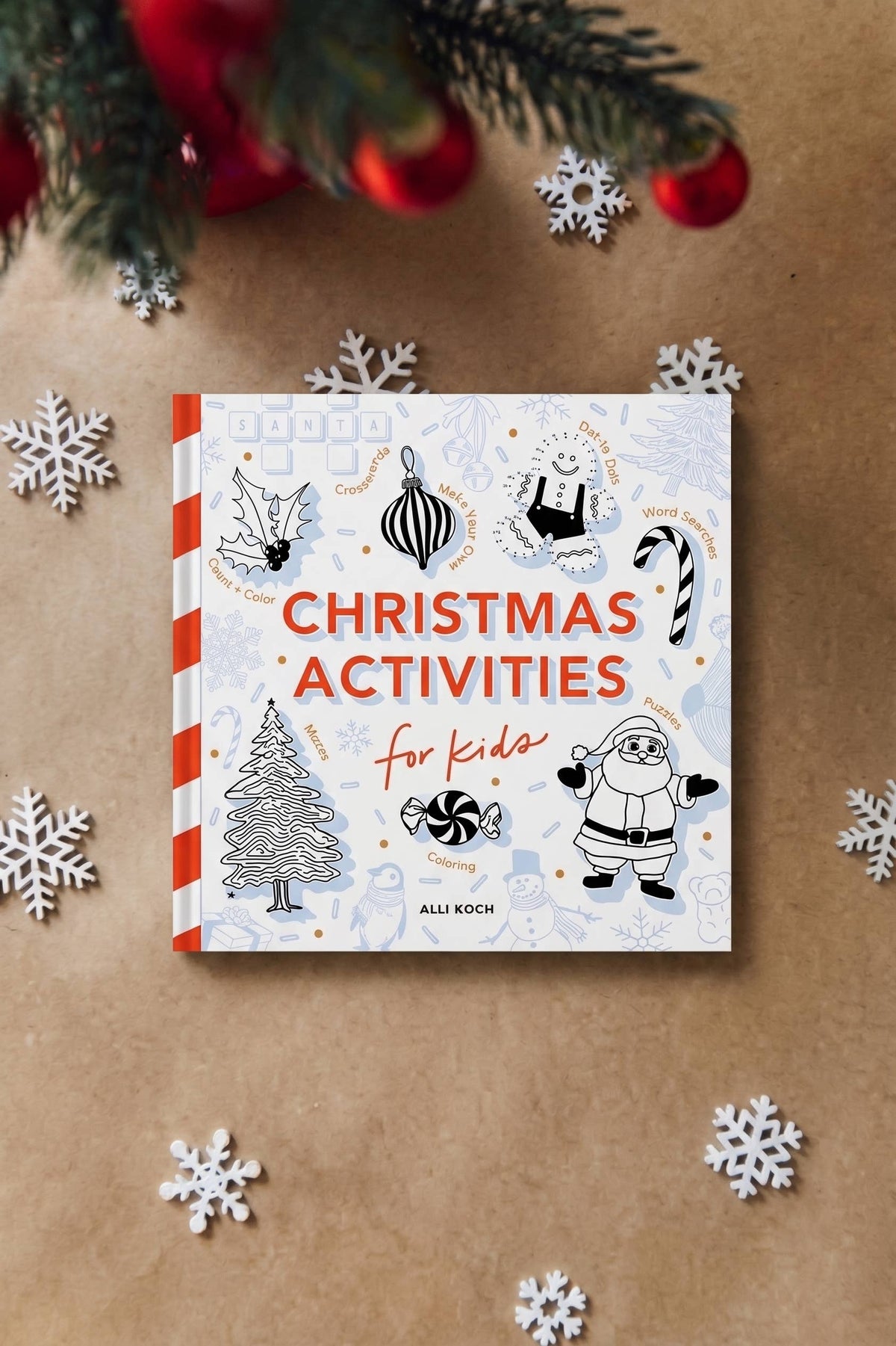 Christmas Activities: A Holiday Activity Book for Kids
