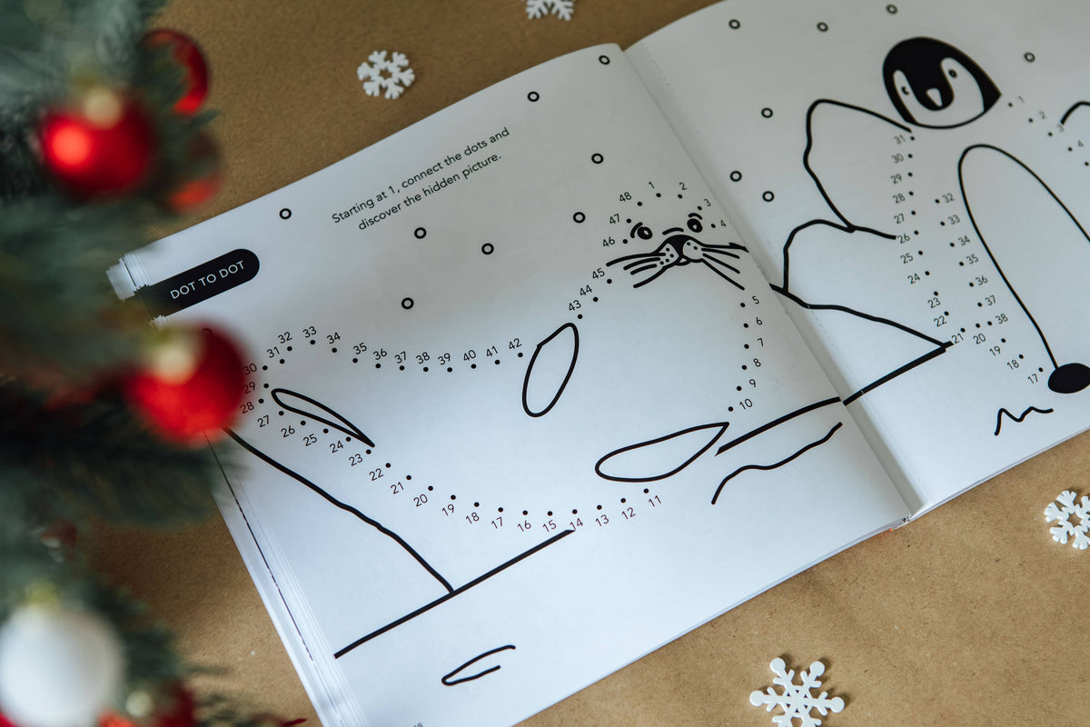 Christmas Activities: A Holiday Activity Book for Kids