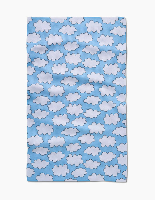 Geometry - Silver Linings Tea Towel