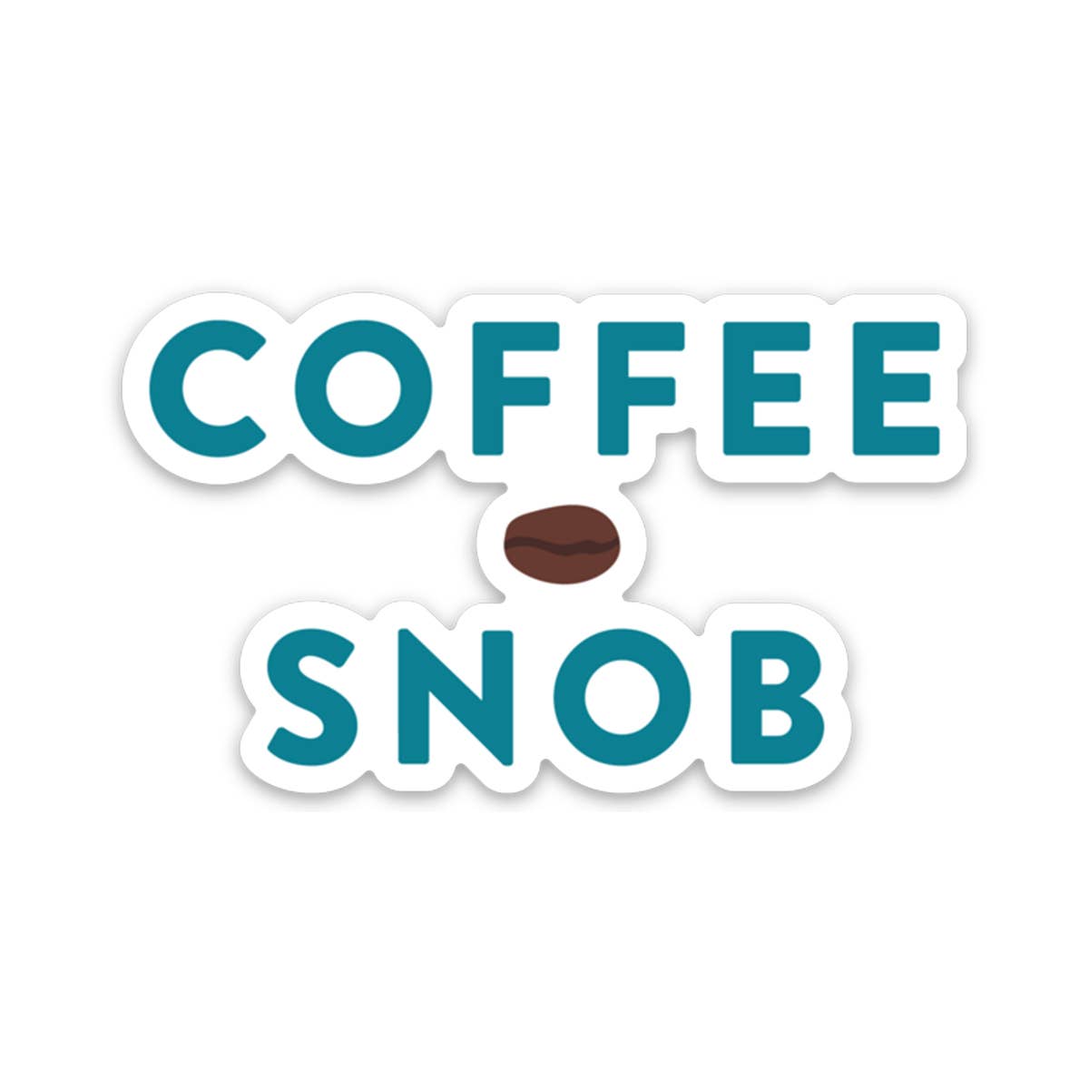 Coffee Snob Sticker